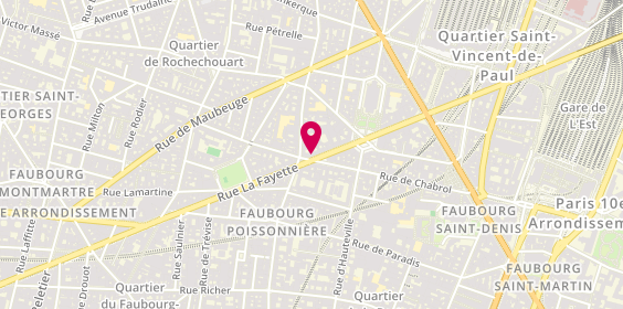Plan de Banque Populaire Rives de Paris, 95 Rue la Fayette, 75010 Paris