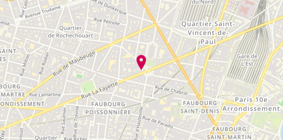 Plan de Sg, 107 Rue la Fayette, 75010 Paris