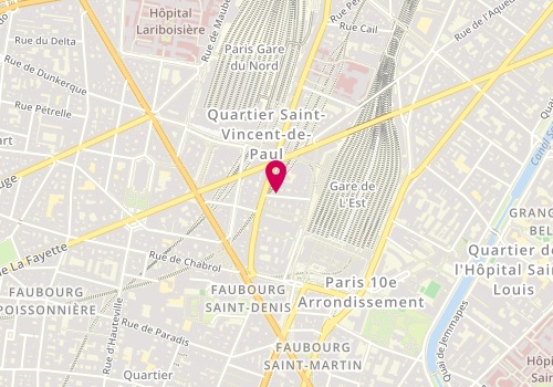 Plan de Franco Gsm, 16 Rue des Deux Gares, 75010 Paris