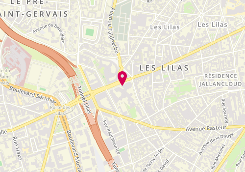 Plan de Sg, 48 Rue de Paris, 93260 Les Lilas