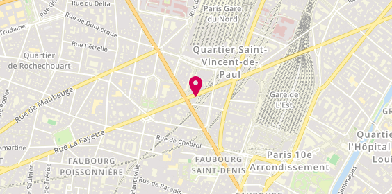 Plan de Ace Union, 140 Rue la Fayette, 75010 Paris
