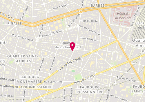 Plan de Sg, 1 Rue Turgot, 75009 Paris