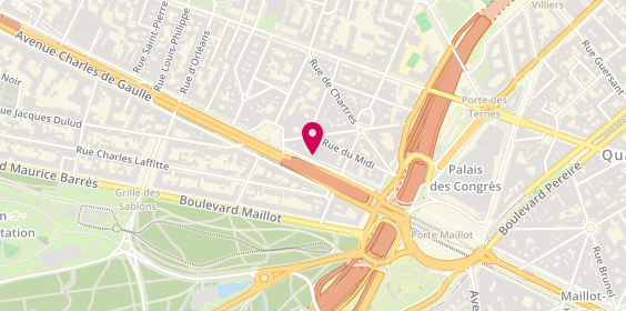 Plan de LCL, 36 avenue Charles de Gaulle, 92200 Neuilly-sur-Seine