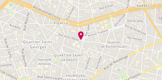 Plan de Cn Martyrs, 57 rue des Martyrs, 75009 Paris