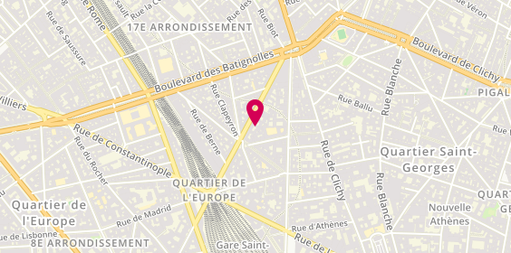 Plan de Boa-France - Groupe Bank Of Africa, 20 Rue de Saint-Pétersbourg, 75008 Paris
