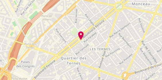 Plan de Fj Pereire, 195 Boulevard Pereire, 75017 Paris