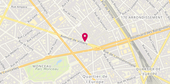 Plan de Cic, 14 avenue de Villiers, 75017 Paris