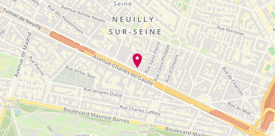 Plan de Caisse d'Epargne Neuilly-sur-Seine, 92 avenue Charles de Gaulle, 92200 Neuilly-sur-Seine