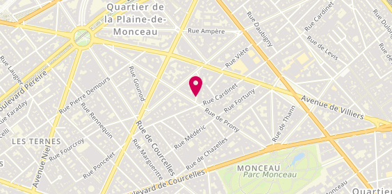Plan de Cic, 54 Rue de Prony, 75017 Paris