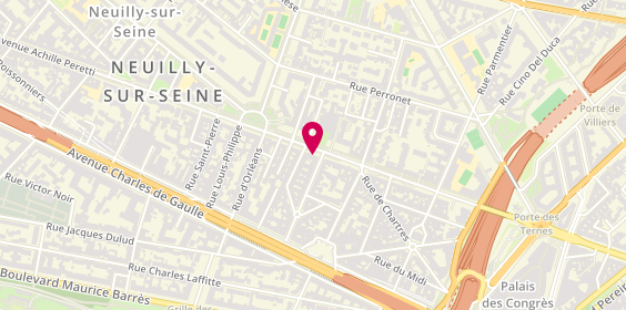 Plan de BNP Paribas, 71 Avenue Roule, 92200 Neuilly-sur-Seine