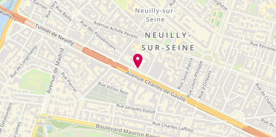 Plan de Sg, 122 avenue Charles de Gaulle, 92200 Neuilly-sur-Seine
