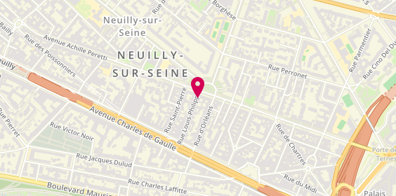 Plan de Bred Neuilly Sur Seine, 95 avenue Achille Peretti, 92200 Neuilly-sur-Seine