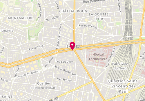 Plan de LCL, 1 Blvd Marguerite de Rochechouart, 75009 Paris
