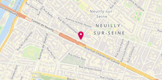 Plan de Neuilly Sablons, 134 avenue Charles de Gaulle, 92200 Neuilly-sur-Seine