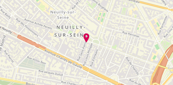 Plan de LCL, 101 avenue Achille Peretti, 92200 Neuilly-sur-Seine