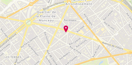 Plan de LCL Banque et assurance, 73 avenue de Villiers, 75017 Paris