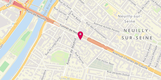 Plan de Neuilly Madrid, 195 avenue Charles de Gaulle, 92200 Neuilly-sur-Seine