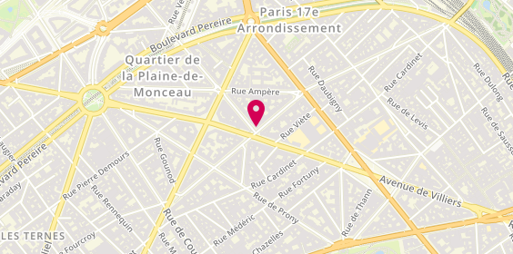 Plan de BRED-Banque Populaire, 74 Rue Jouffroy d'Abbans, 75017 Paris