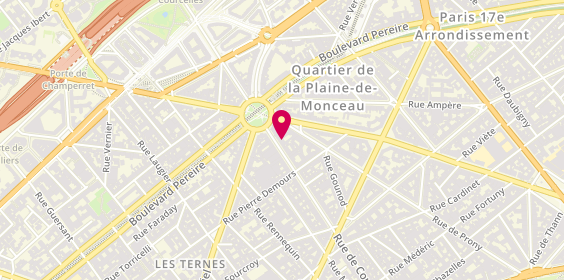 Plan de Crédit Agricole, 178 Rue de Courcelles, 75017 Paris