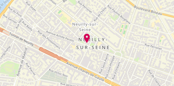 Plan de Caisse d'Epargne Neuilly Roule, 98 avenue Achille Peretti, 92200 Neuilly-sur-Seine