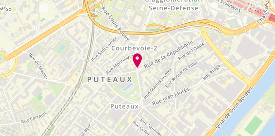 Plan de Puteaux, 22 Rue Anatole France, 92800 Puteaux