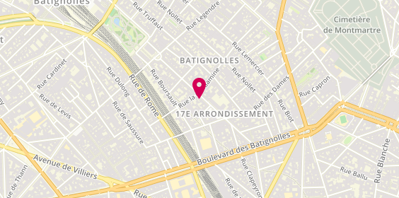 Plan de Crédit Agricole, 31 Rue des Batignolles, 75017 Paris
