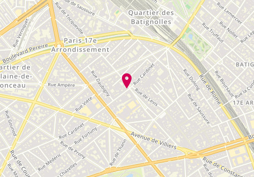 Plan de Crédit Mutuel, 101 Rue Cardinet, 75017 Paris