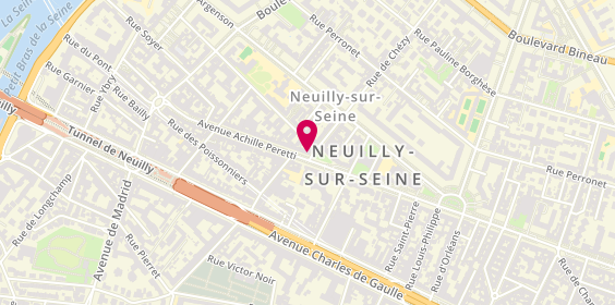 Plan de BNP Paribas - Neuilly Sur Seine Roule, 102 avenue Achille Peretti, 92200 Neuilly-sur-Seine