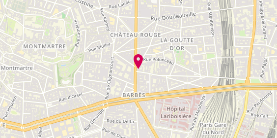 Plan de Sg, 24 Boulevard Barbès, 75018 Paris