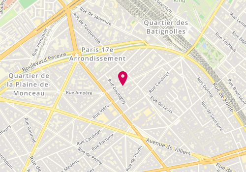 Plan de K Jouffroy, 35 Bis Rue Jouffroy d'Abbans, 75017 Paris