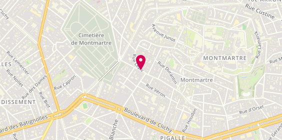 Plan de Sg, 5 Rue Joseph de Maistre, 75018 Paris