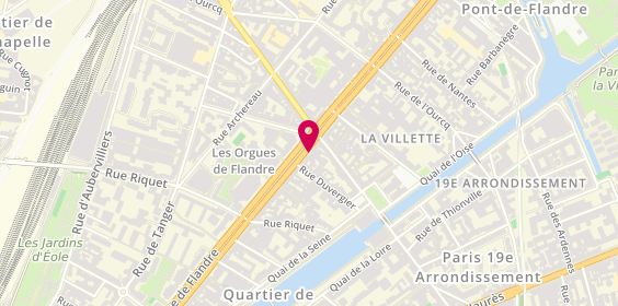 Plan de Sg, 86 avenue de Flandre, 75019 Paris