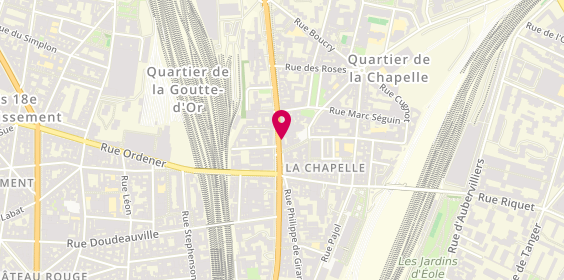 Plan de Sg, 14 Rue de la Chapelle, 75018 Paris