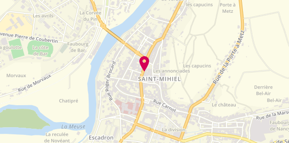 Plan de Crédit Mutuel, 14 Rue Notre Dame, 55300 Saint-Mihiel