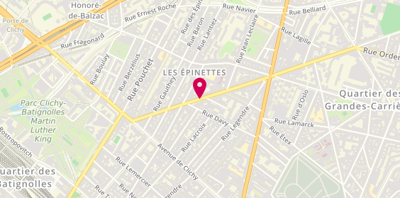 Plan de Cic, Bx Guy Moquet
Rue de la Jonquiere, 75017 Paris