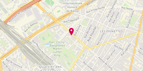 Plan de BMCE EuroServices, 175 Bis Avenue Clichy, 75017 Paris