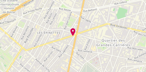 Plan de Cic, 193 Rue Legendre, 75017 Paris