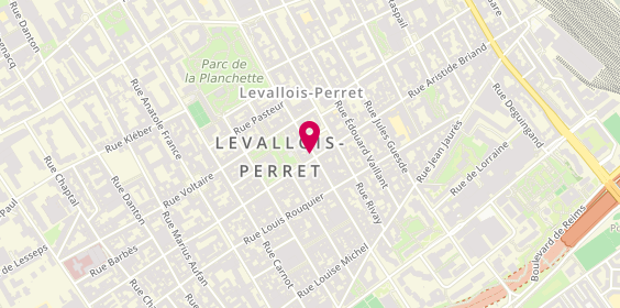 Plan de LCL, 67 Rue du Président Wilson, 92300 Levallois-Perret