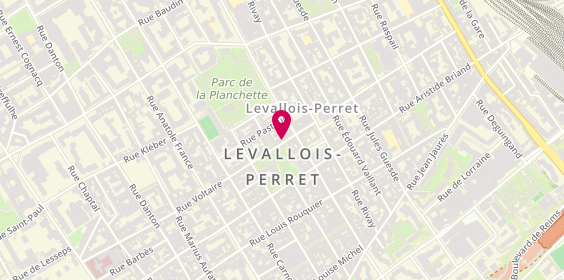 Plan de Crédit Agricole, 75 Rue Voltaire, 92300 Levallois-Perret