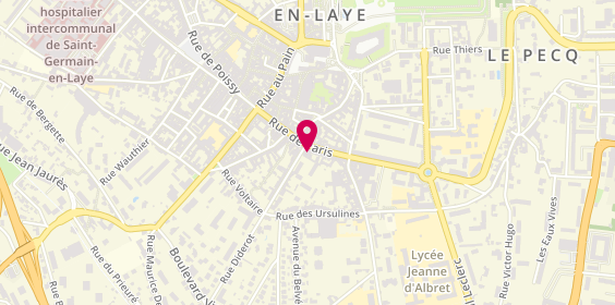 Plan de Banque BCP - Agence de Saint Germain En, 54 Rue de Paris, 78100 Saint-Germain-en-Laye