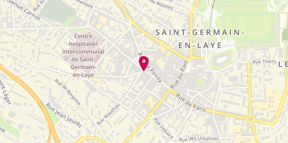 Plan de St Germain Bnppf, 31-33 Rue de Pologne, 78100 Saint-Germain-en-Laye