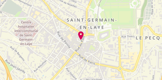 Plan de Crédit Agricole, 63 Rue au Pain, 78100 Saint-Germain-en-Laye