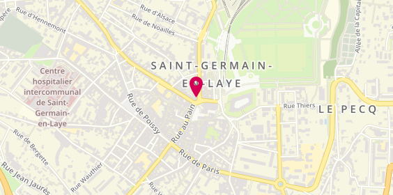 Plan de Sg, 2 Rue de la République, 78100 Saint-Germain-en-Laye
