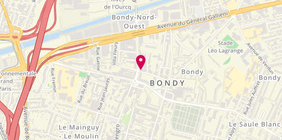Plan de Sg - Bondy (0394.1), 29 Bis Rue Auguste Polissard, 93140 Bondy