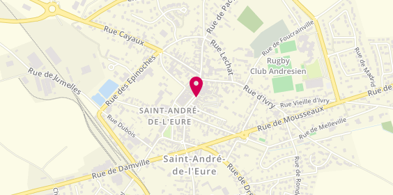 Plan de IN&FI Saint Andre de l'Eure, 50 Chanoine Boulogne, 27220 Saint-André-de-l'Eure