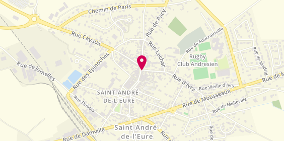 Plan de Sg, 74 Rue du Chanoine Boulogne, 27220 Saint-André-de-l'Eure