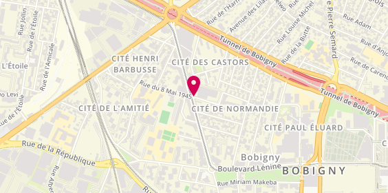 Plan de Caiss Regio Credi Agric Mutuel Paris Idf, 188 Avenue Jean Jaures, 93000 Bobigny