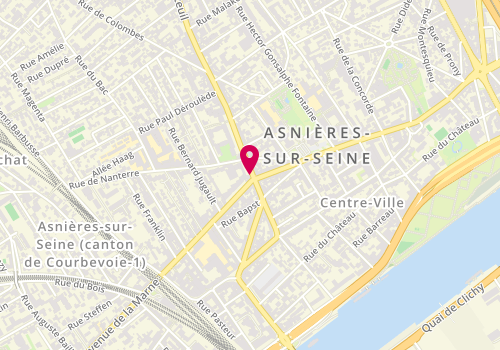 Plan de Crédit Mutuel, 1 Avenue Argenteuil, 92600 Asnières-sur-Seine