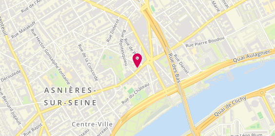 Plan de Bmce Bank Bureau d'Asnieres, 43 Rue Pierre Brossolette, 92600 Asnières-sur-Seine