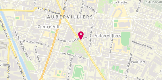 Plan de Cic, 21 avenue de la République, 93300 Aubervilliers